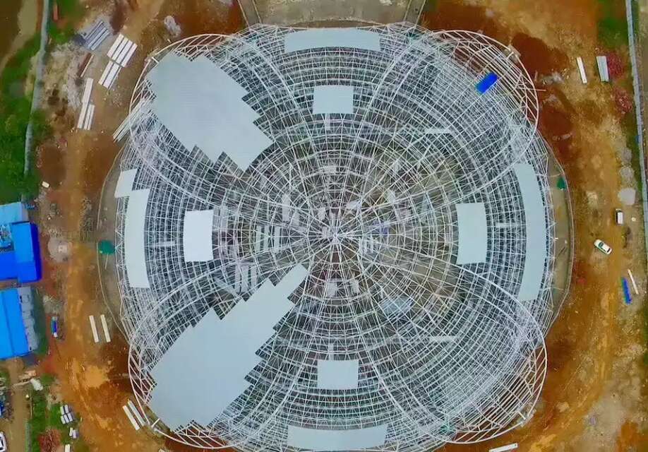 峨眉山体育馆网架